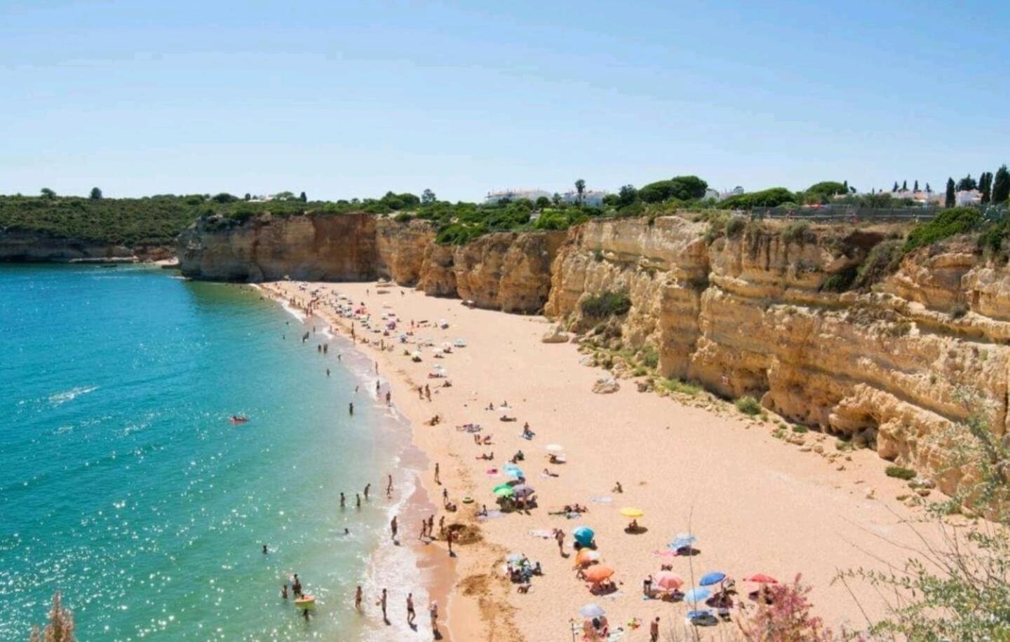 A Casa Da Porta Azul Otel Porches  Dış mekan fotoğraf